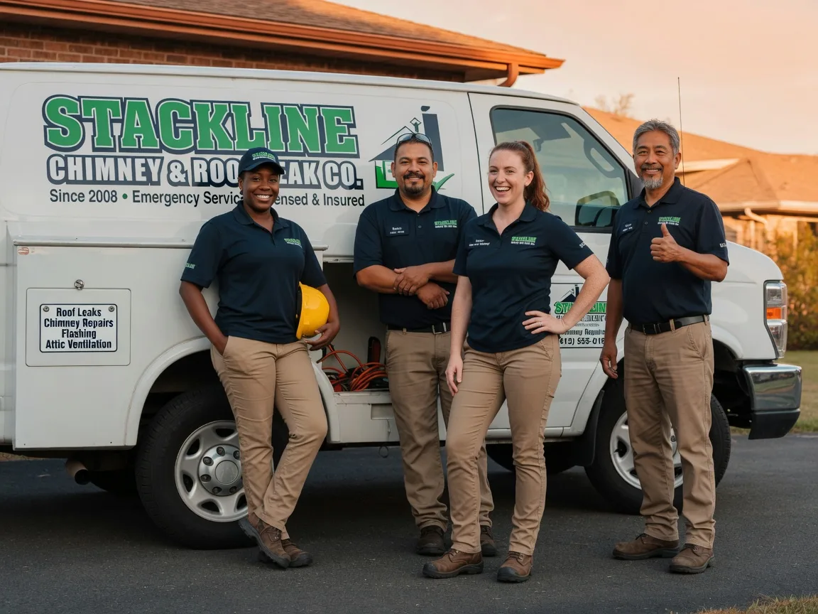 Chimney flashing repair company in Oakton, VA